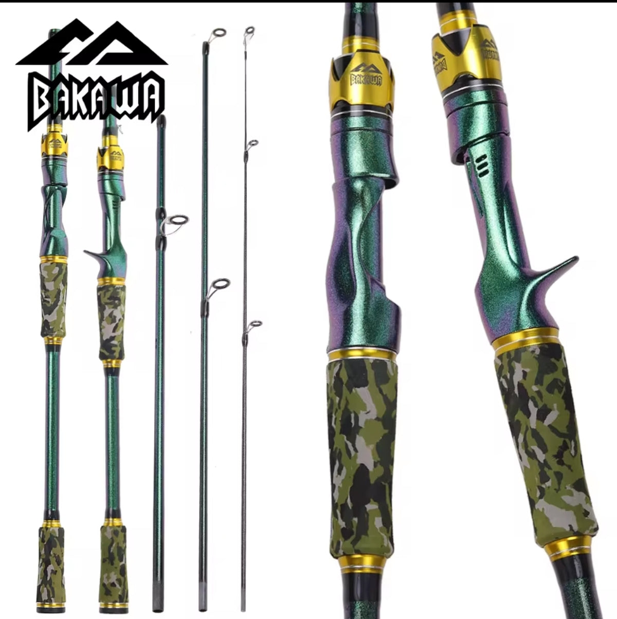 מקל דיוג  BAKAWA Chameleon